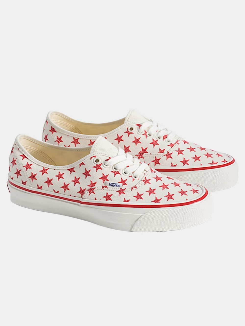☎️ Vans Authentic Stars White Red ☎️